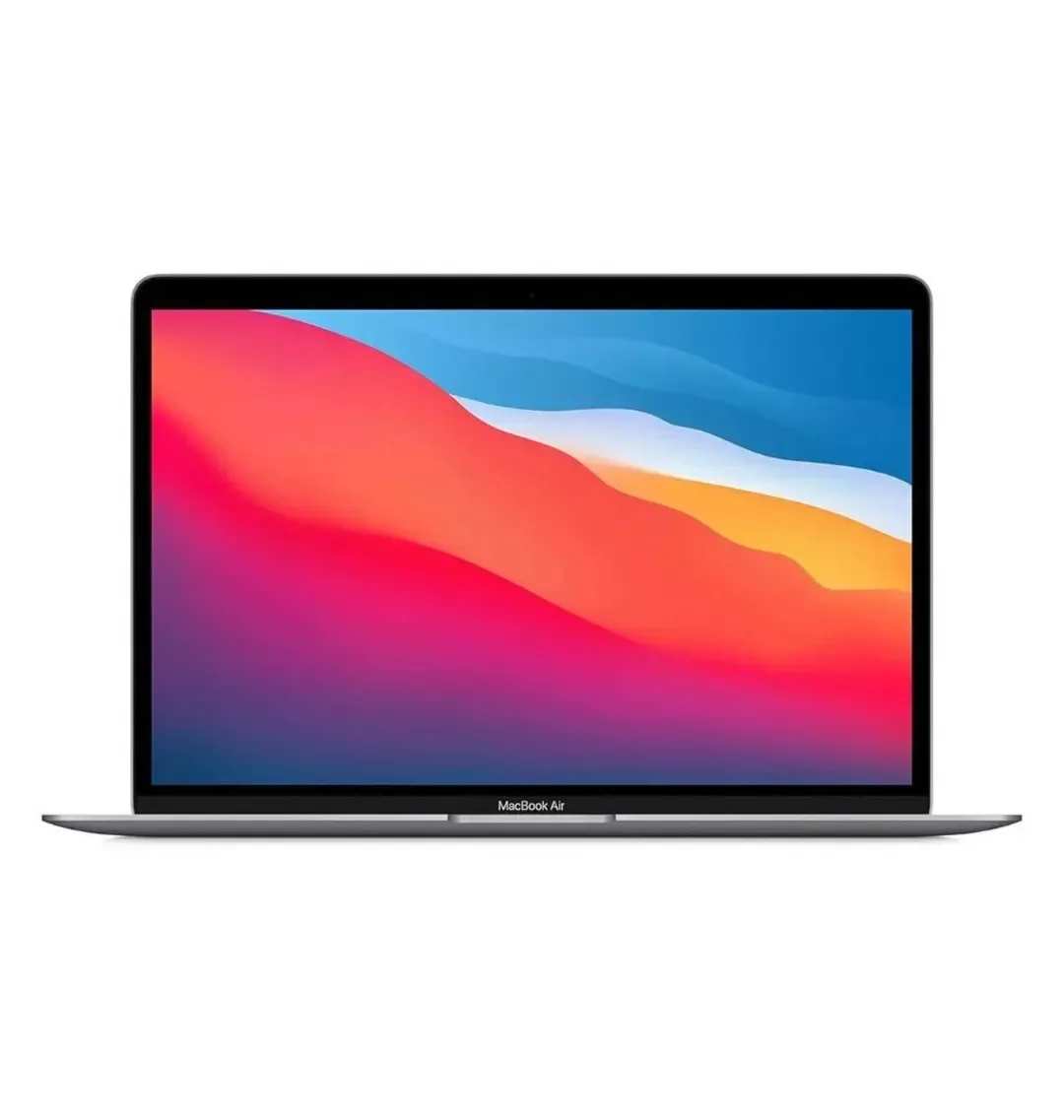 Apple MacBook Air M1 13-inch in Space Gray, closed laptop top view